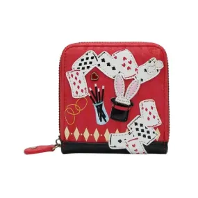 House Of Cards Magic Shop Square Wallet