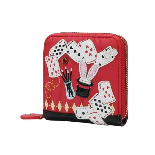 House Of Cards Magic Shop Square Wallet