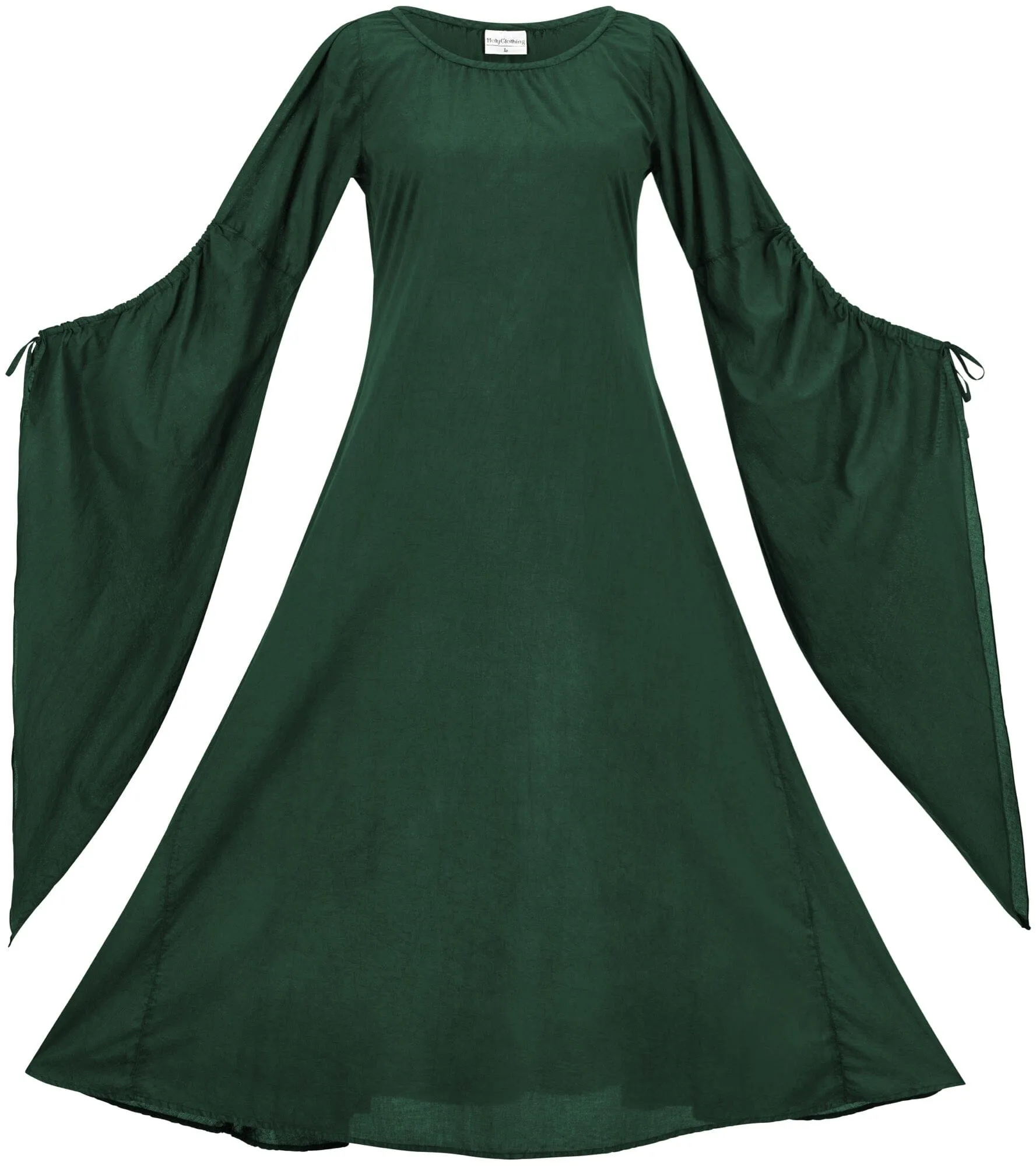 Huntress Maxi Chemise Greens Limited Edition