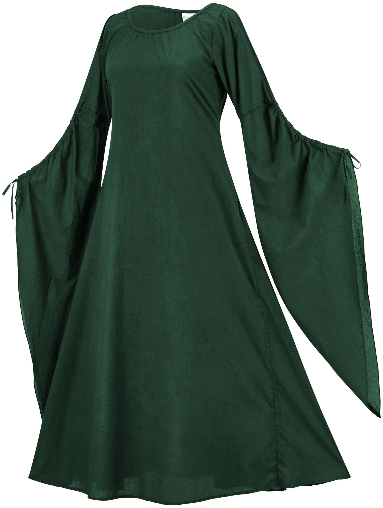 Huntress Maxi Chemise Greens Limited Edition