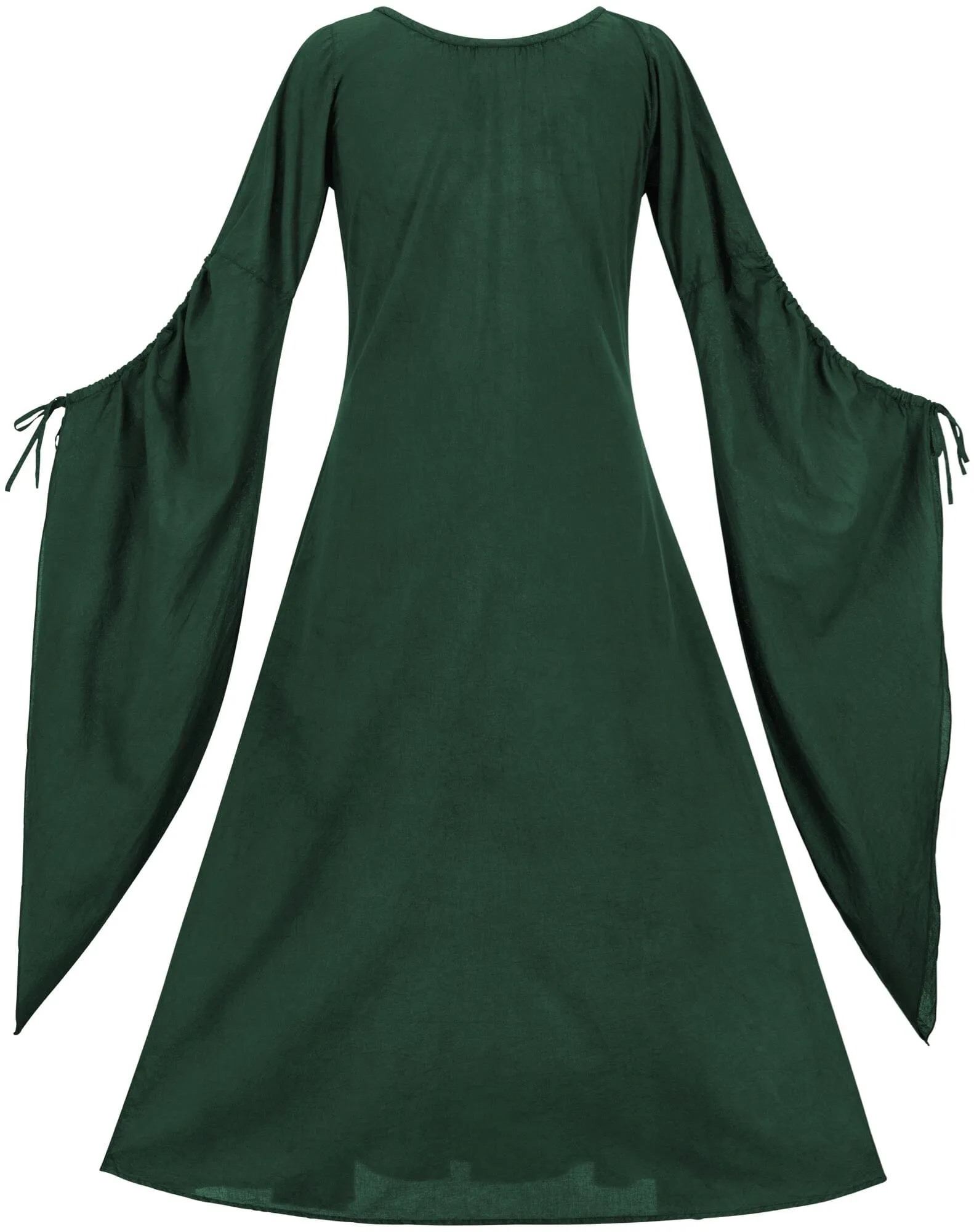 Huntress Maxi Chemise Greens Limited Edition