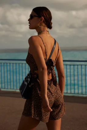 Leopard Print Lido Jumpsuit