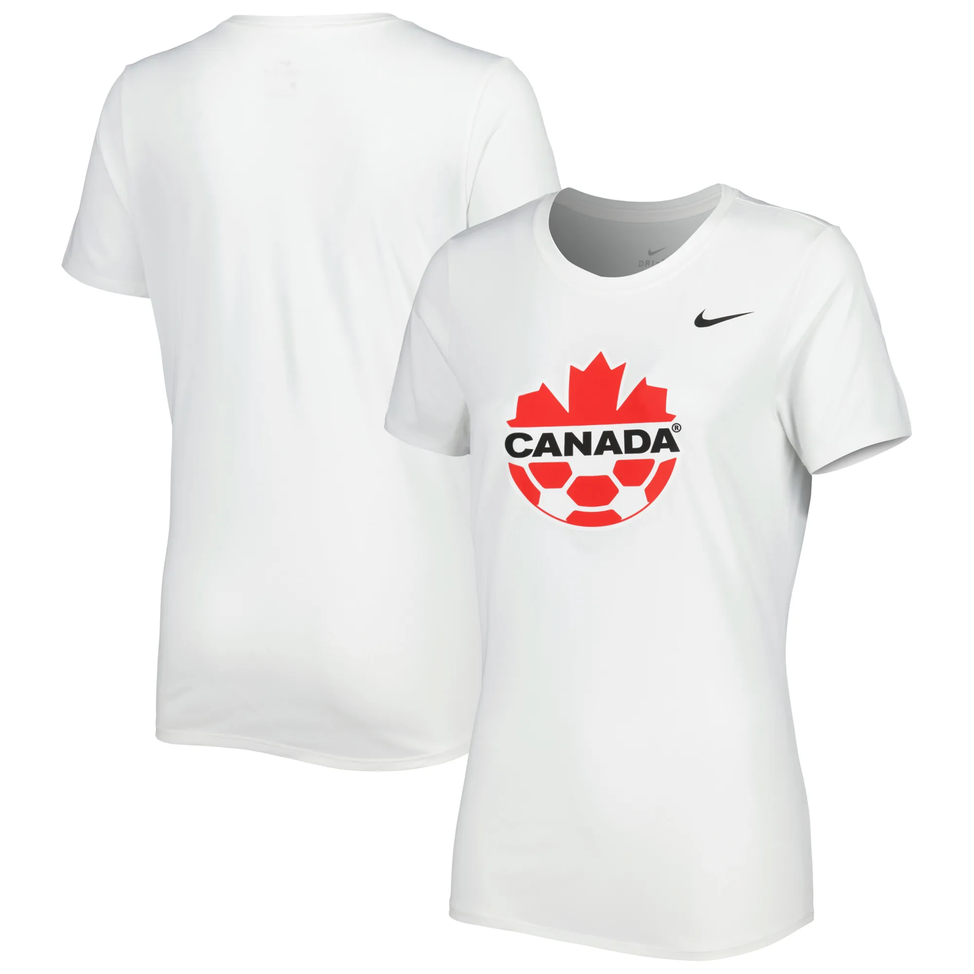 Lids Canada Soccer Women's White Nike Legend Performance Tee