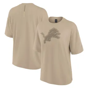 Lids Detroit Lions Elements Oversized T-Shirt in Khaki by Fanatics