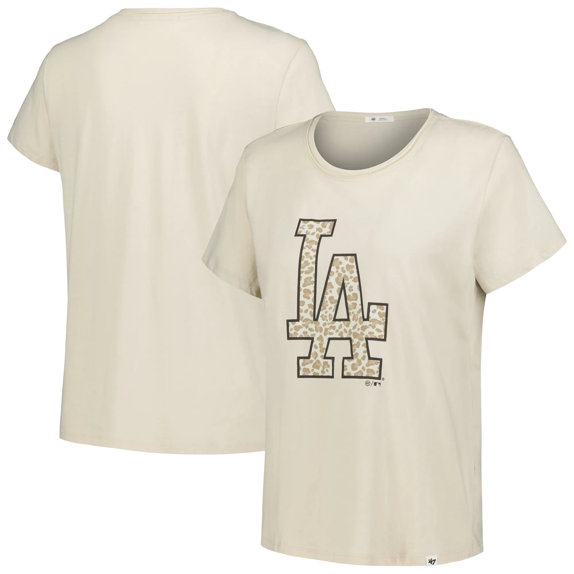 Lids Los Angeles Dodgers Panthera Frankie T-shirt in Oatmeal by '47