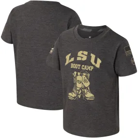 Lids LSU Tigers Toddler Charcoal Colosseum OHT Military Appreciation Boot Camp Tee