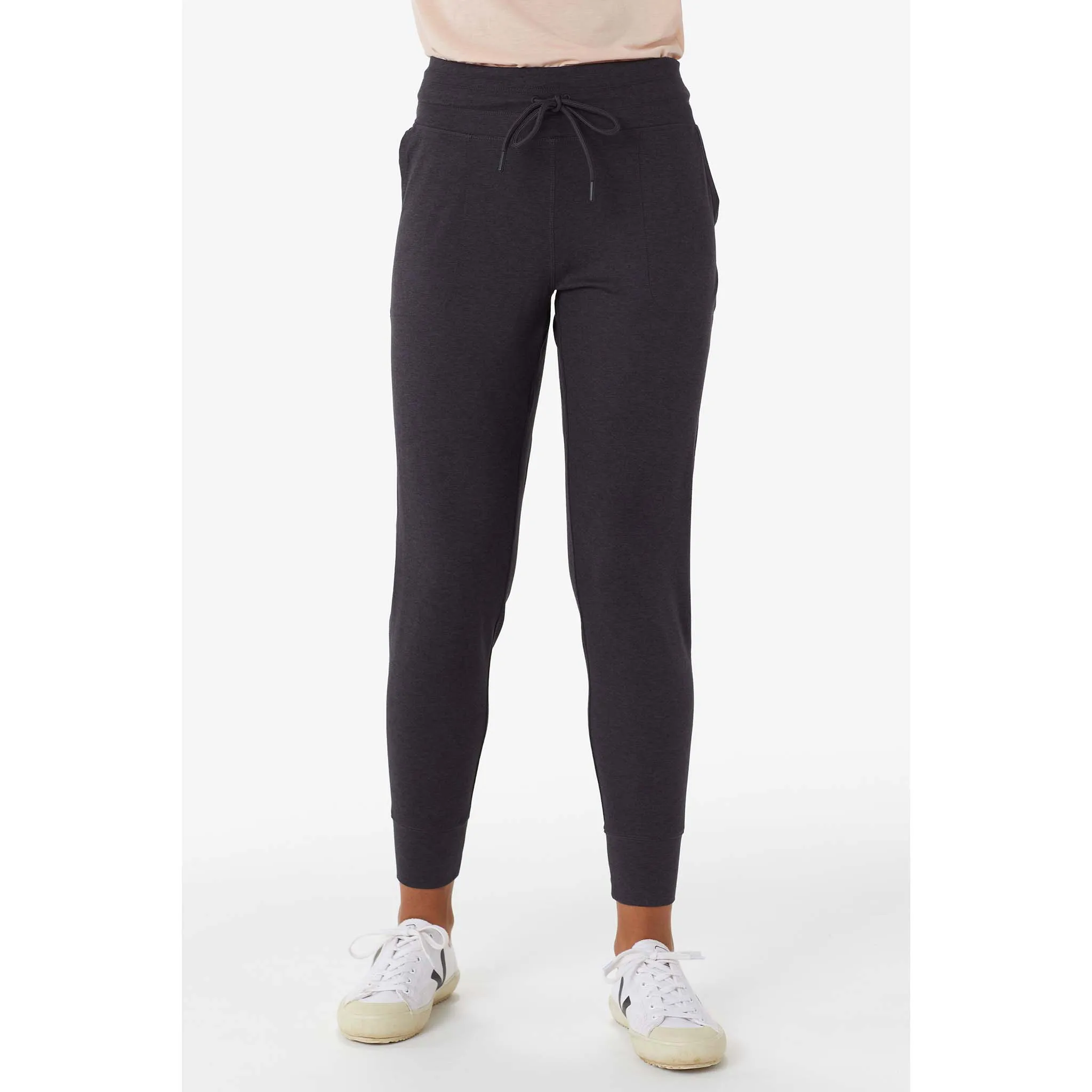 Lole Black Mottled Half Moon Joggers for Women