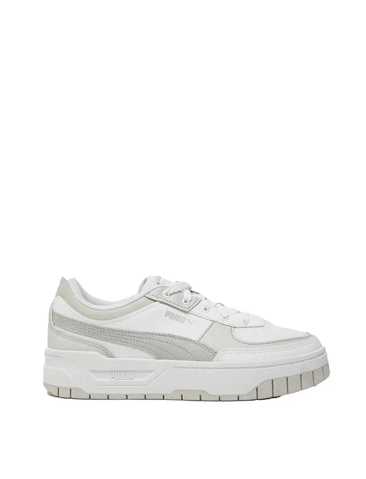 Puma Cali Dream Leather Women's Trainer White / Feather Gray