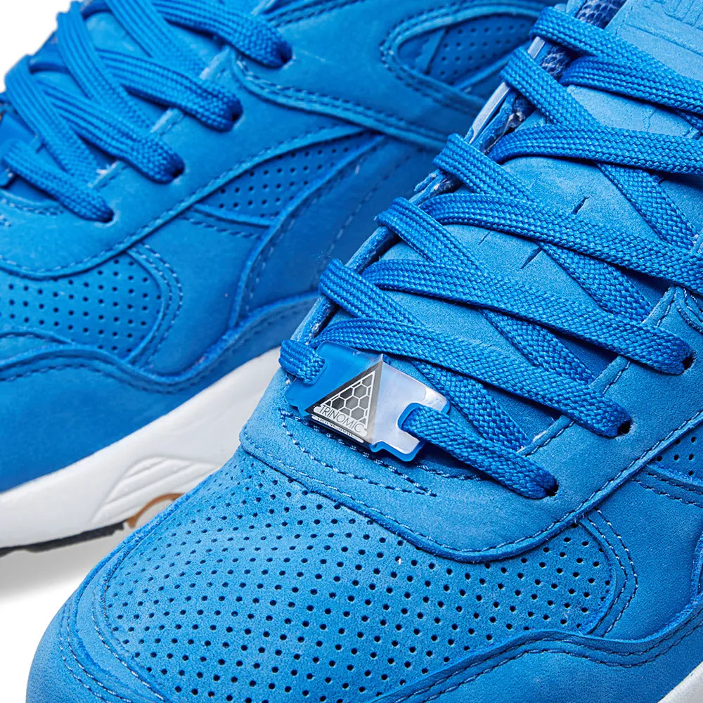 Puma CREAM R698 Perforated Strong Blue and White