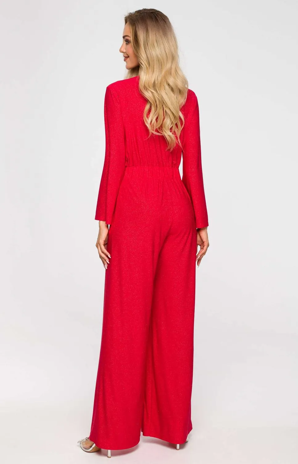 Red Sequin Jumpsuit