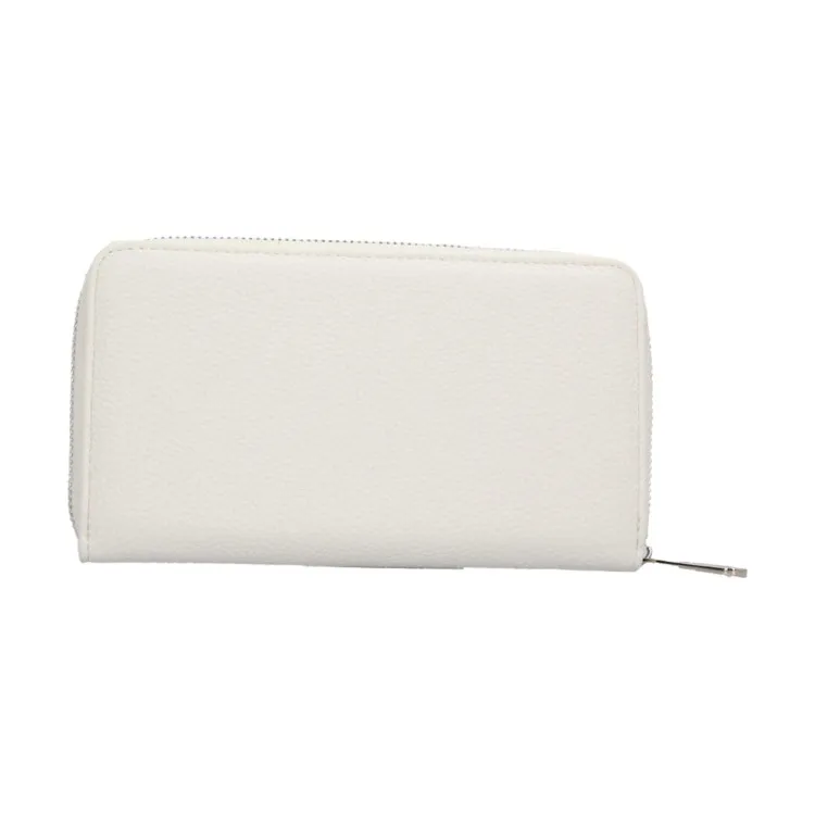 RoccoBarocco 12001 OLIVIA Araund  Wallet Portafogli Donna Chiusura Zip White