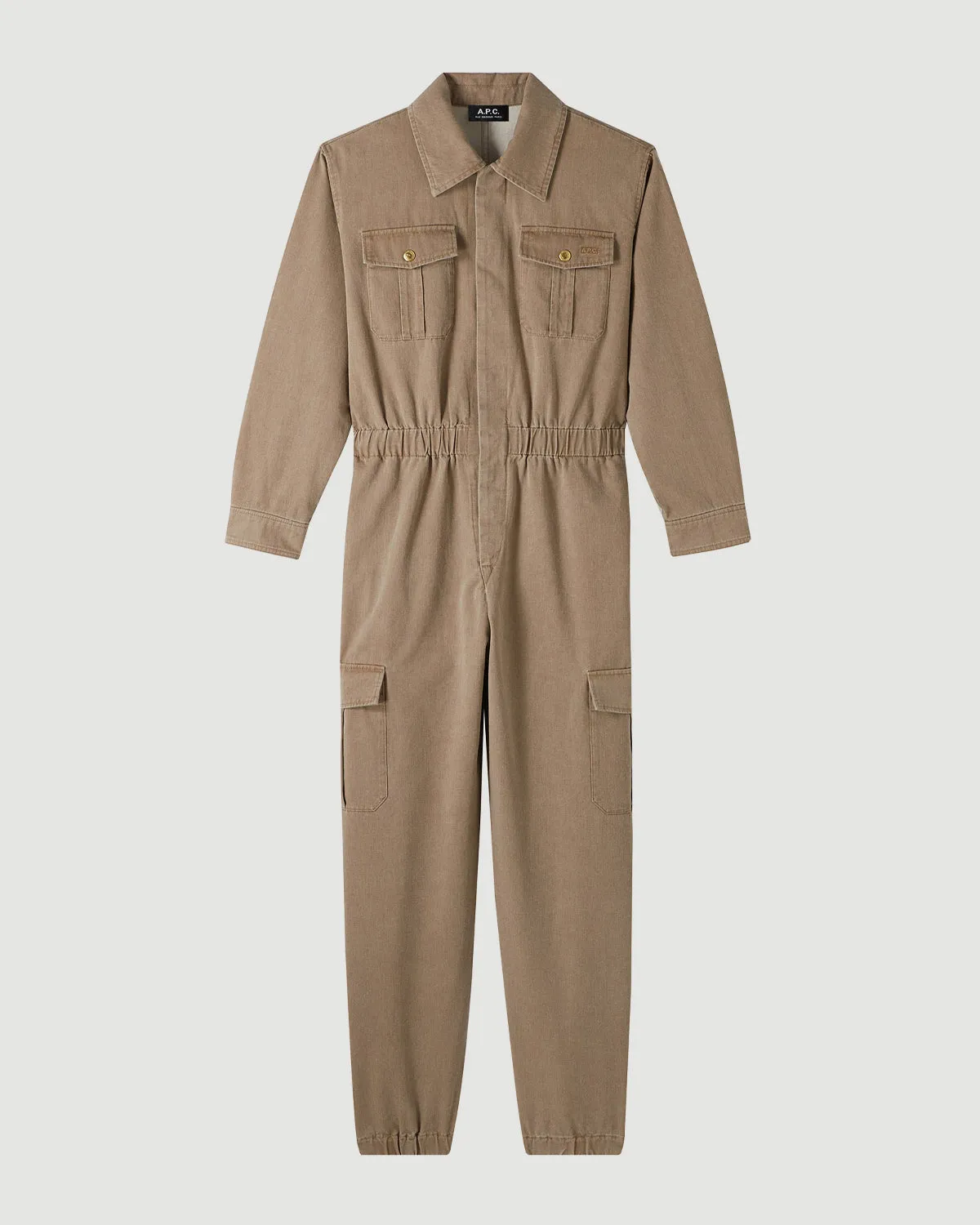 Taupe Danica Jumpsuit