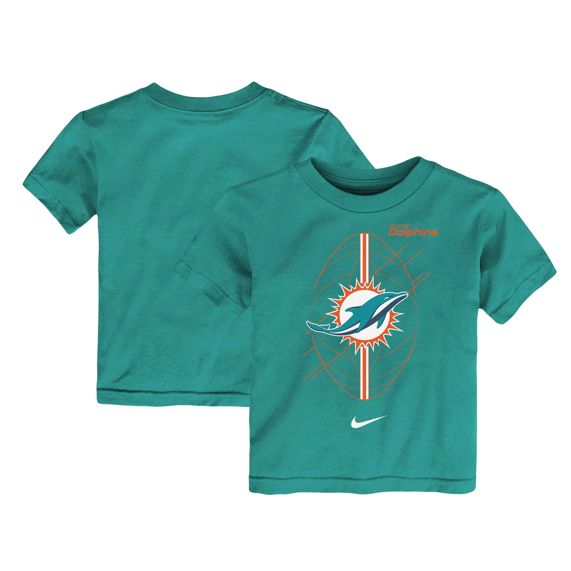 Toddler Miami Dolphins Icon Tee - Aqua